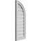 Ekena Millwork Quarter Round Top Right Surface Mount PVC Gable Vent w/ 2"W x 1-1/2"P Brickmould Frame, 12"W x 32"H GVPQR12X3202SF - alternate 5